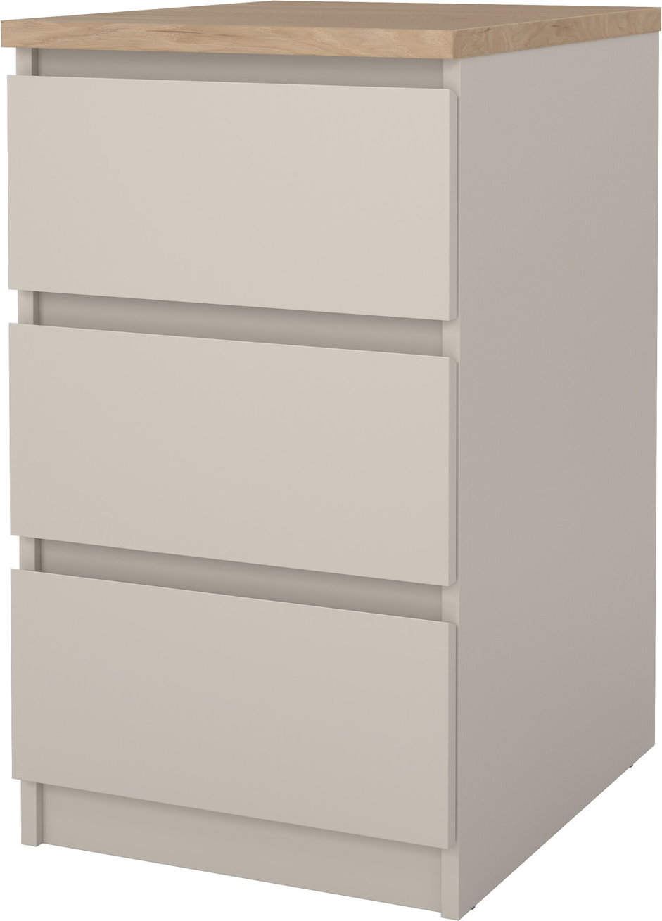 Kommode Vesterholm Naia Skuffer Vægmonteret Kashmir Jackson Hickory Fsc 70ã 40ã 50 Cm