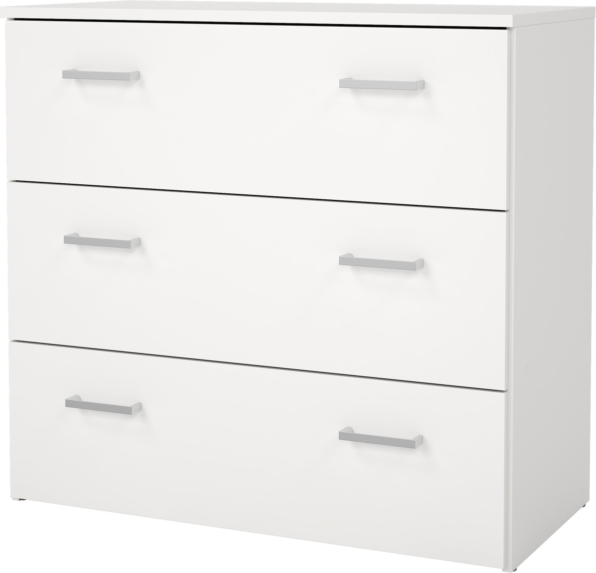 Kommode Vesterholm Space   Skuffer  Hvid Folie  Vægmonteret  Spånplade  Fsc-certificeret  H70ã B74ã D36 Cm