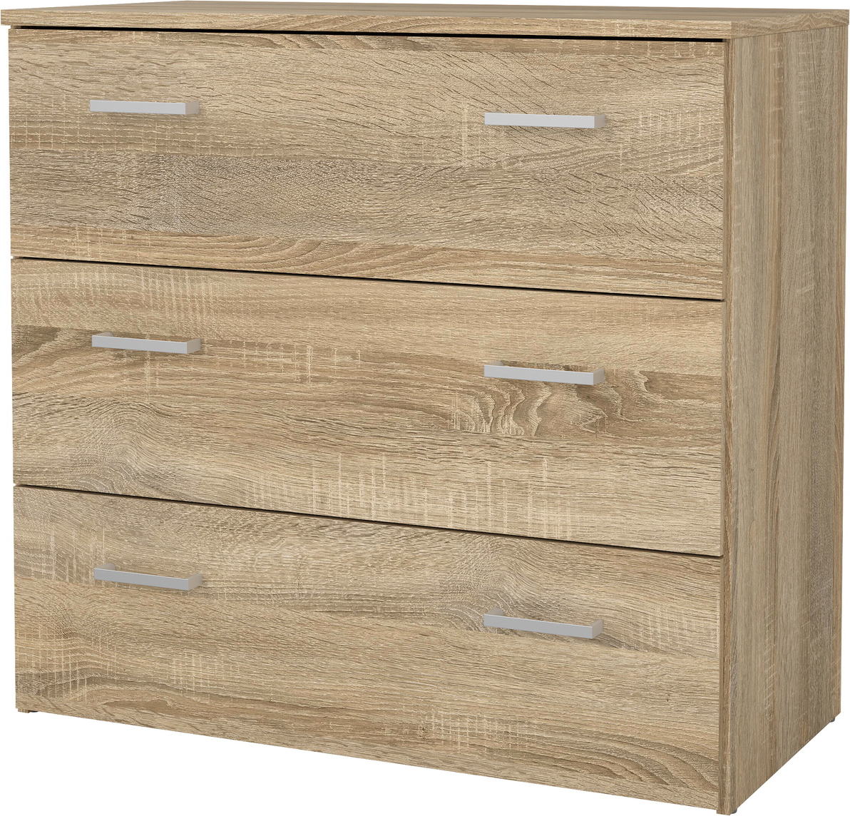 Kommode Vesterholm Space  Vægmonteret  -skuffer  Pladsbesparende Natur Egestruktur  74ã 36ã 70 Cm  Fsc