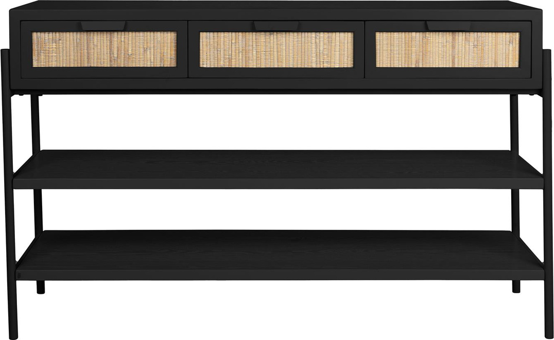 Konsolbord Dutchbone Yasu i Antracit - Elegance til Stuen