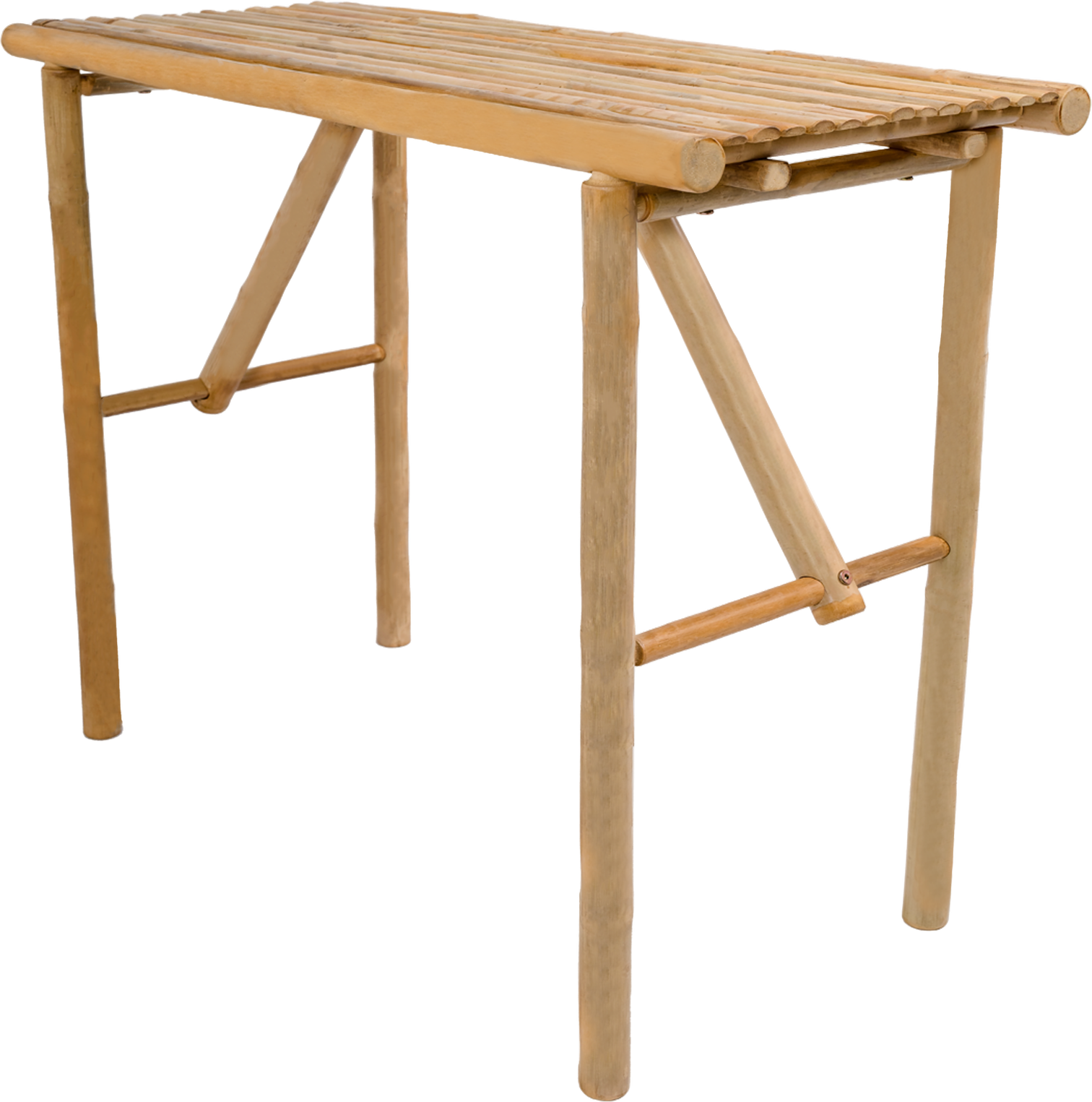 Konsolbord Nordlys Furniture Pattani Bambustræ Natur H75 5ã B90ã D90 Cm