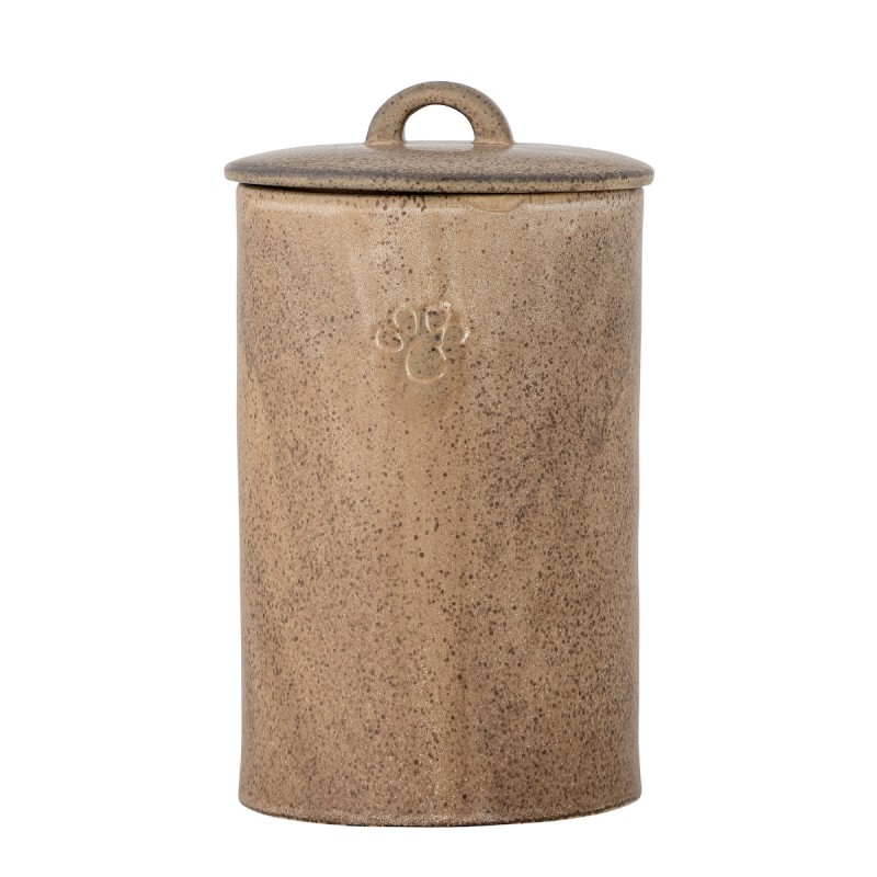 Krukke Quot Buddy Quot Hundefoder Brun Bloomingville : 22 Cm