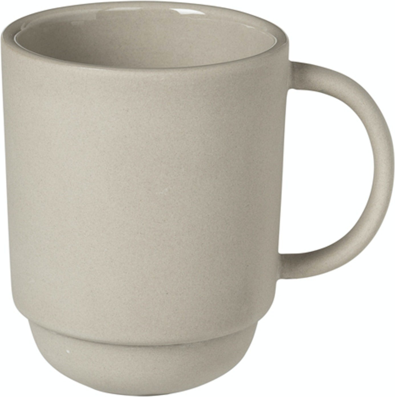 Elegant beige krus fra Broste Copenhagen - nordisk stil 30 cl