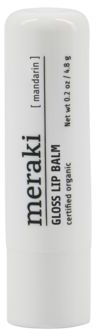 Læbepomade Gloss Meraki Mandarin         økologisk Sheasmør   Jojobaolie
