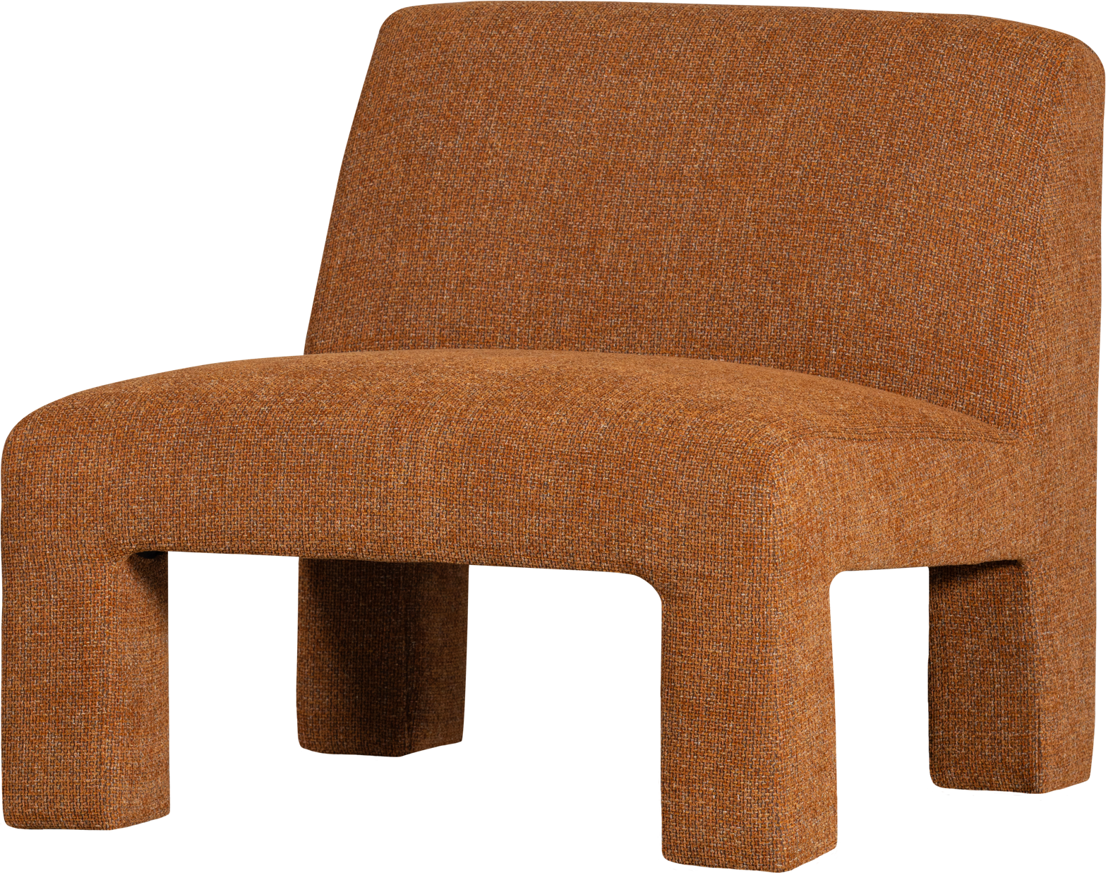 Elegant Rustfarvet Lænestol fra Woood Collection - Tilbud!