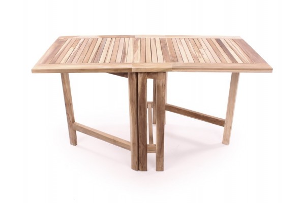 Lærke Teak Butterfly Bord 65x130 Cm