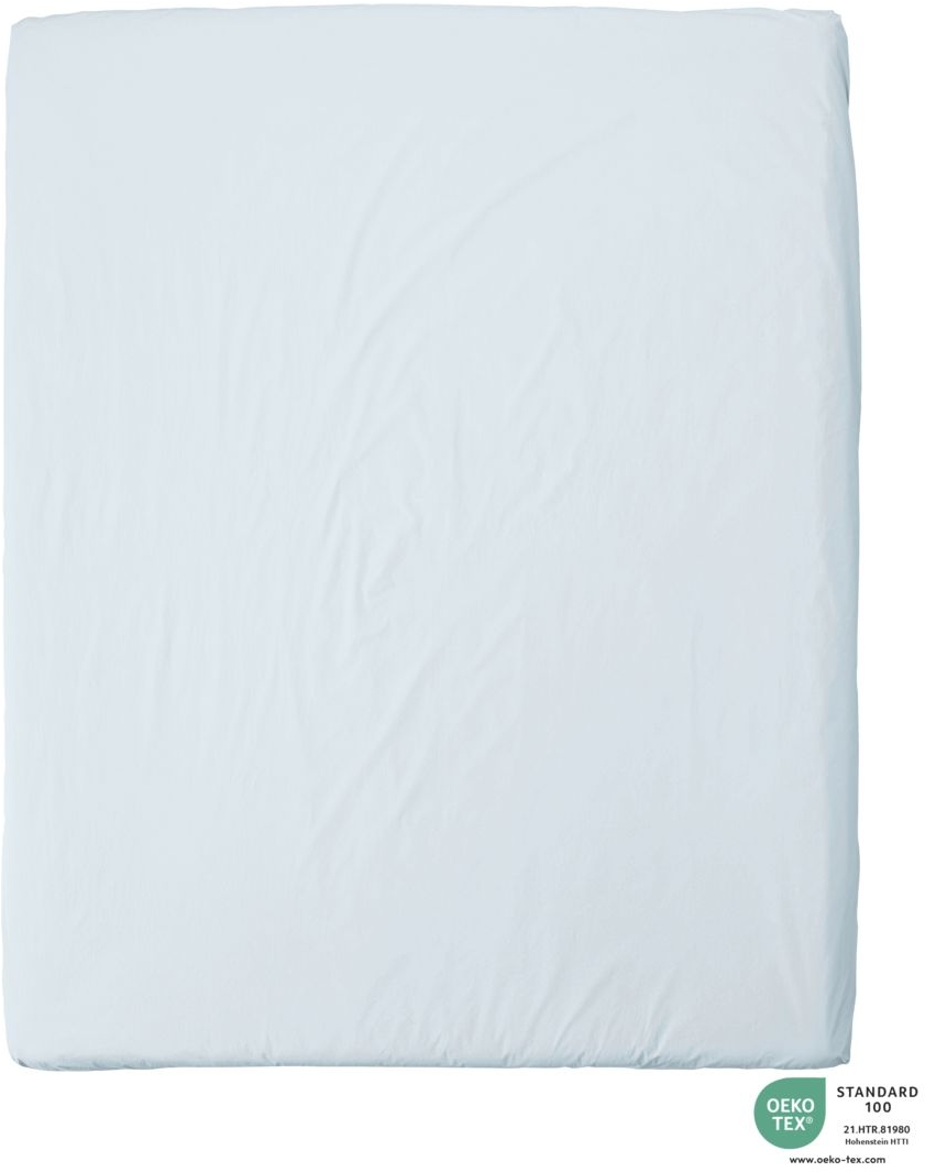 Lagen Bynord Ingrid 270ã 270 Cm 100  økologisk Bomuld Percale Oeko-tex 100 Sky