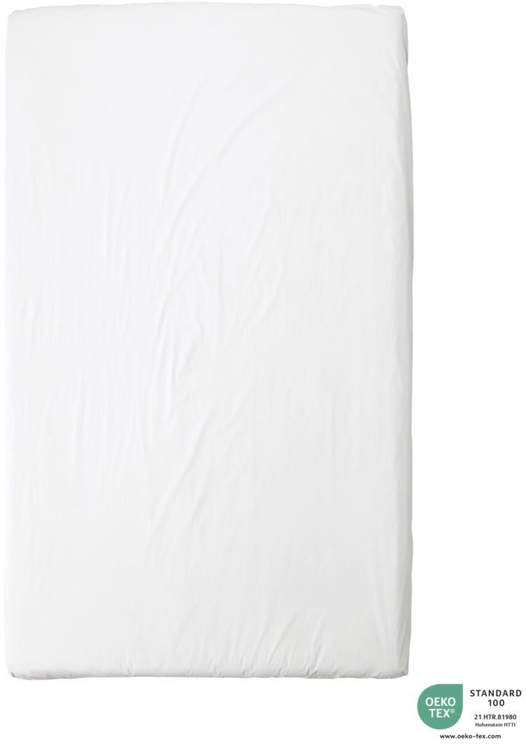 Lagen Bynord Ingrid Percalevævet 210x270 Cm økologisk Bomuld Snow Oeko-texâ  100-certificeret