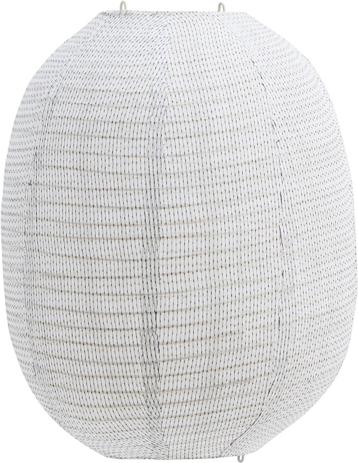 Lampeskærm House Doctor Stitch i Off-white Bomuld og Jern