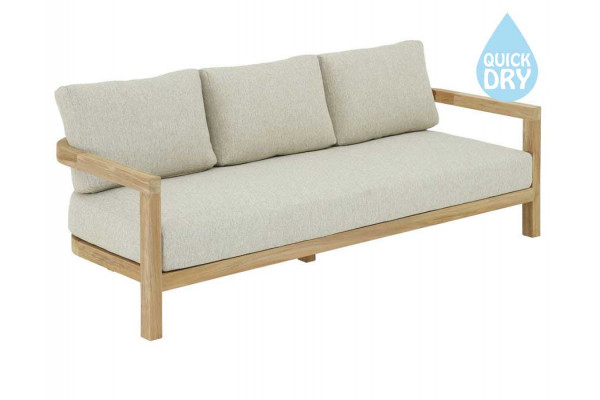 Las Vegas Teak Sofa   Pers