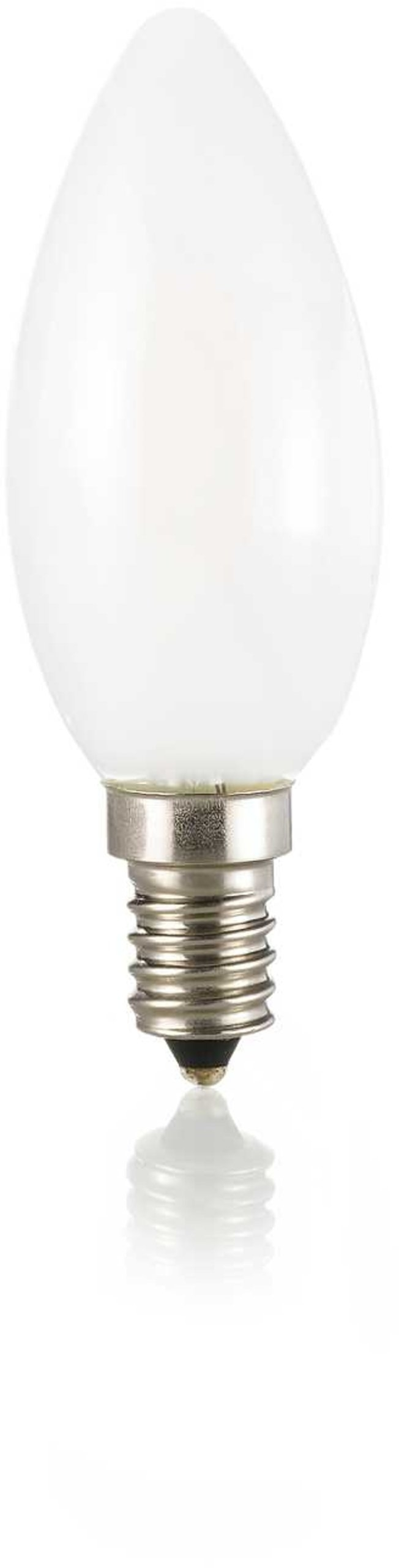 Elegant E14 LED Lyspære 4W 370lm Varm Hvid - Stilfuld Belysning