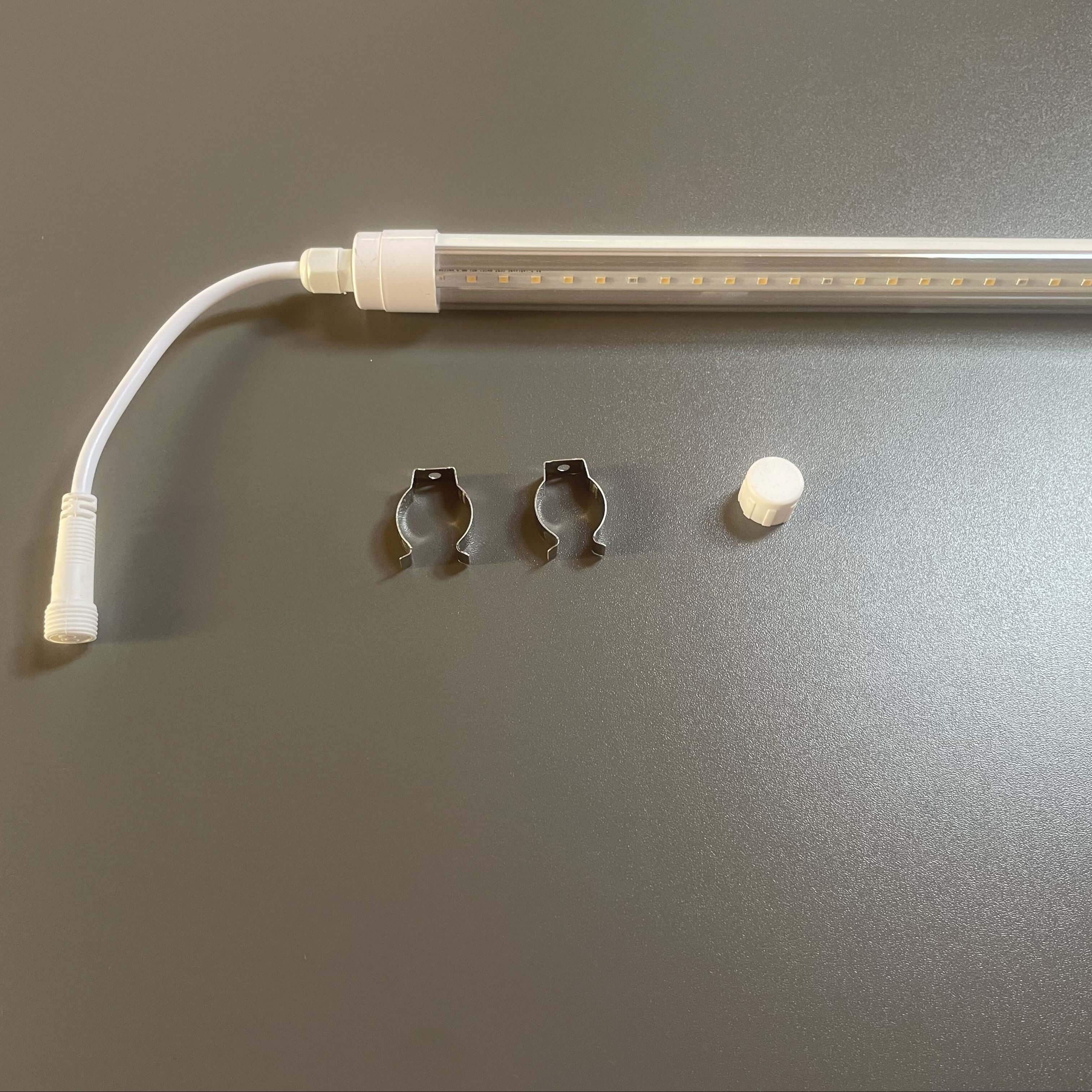 Led Vækst-armatur 10w 60 Cm Inkl  Klips   Prop  Uden Ledning