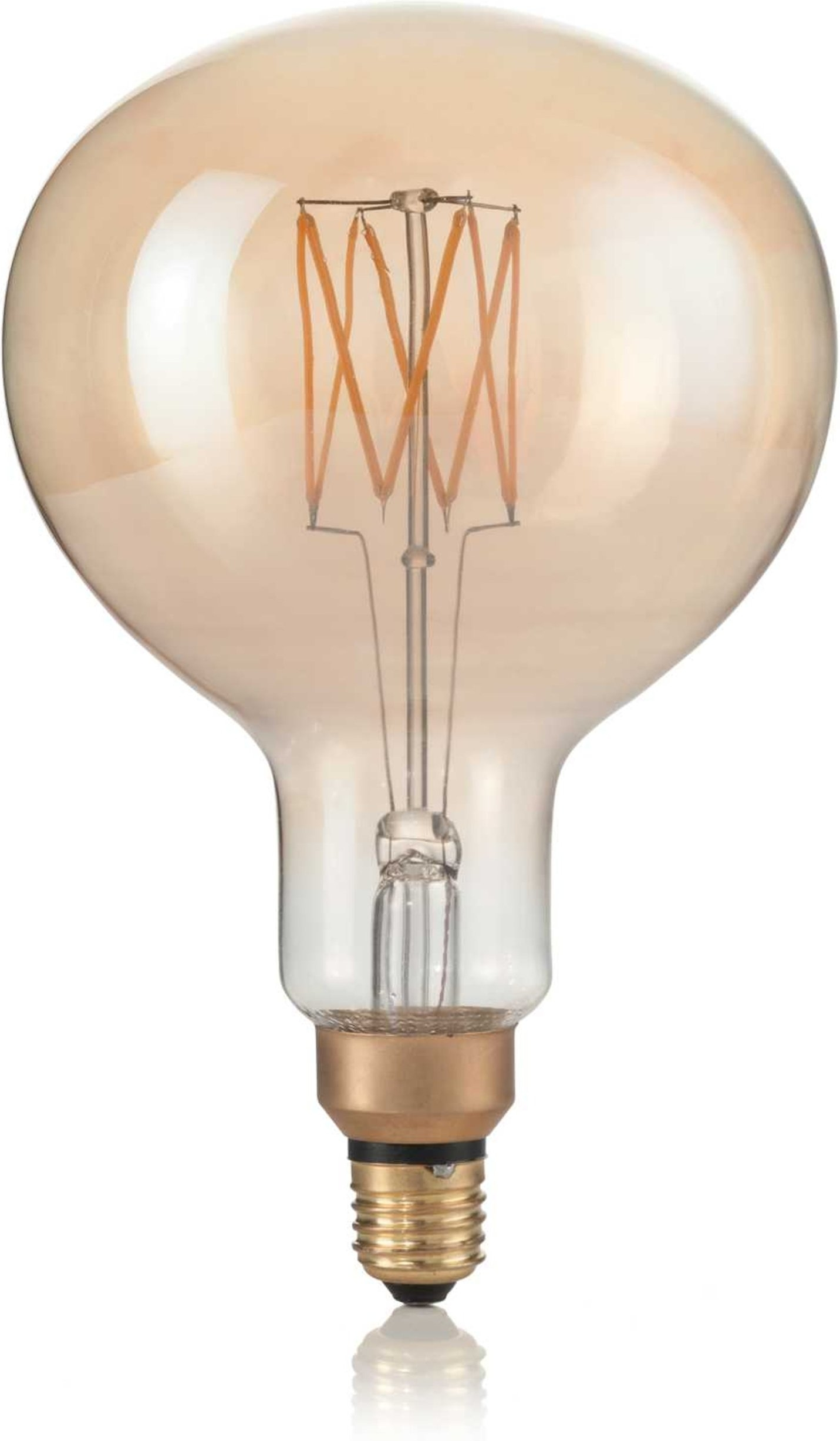 Ravfarvet E27 LED-lyspære fra Ideal Lux – 4W, 320 Lm