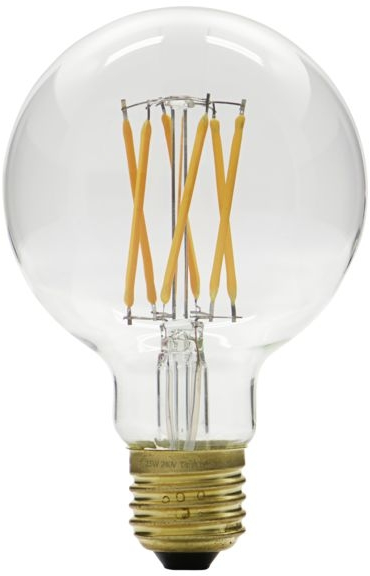 Dimbar Globe LED-pære i Glas og Messing fra House Doctor