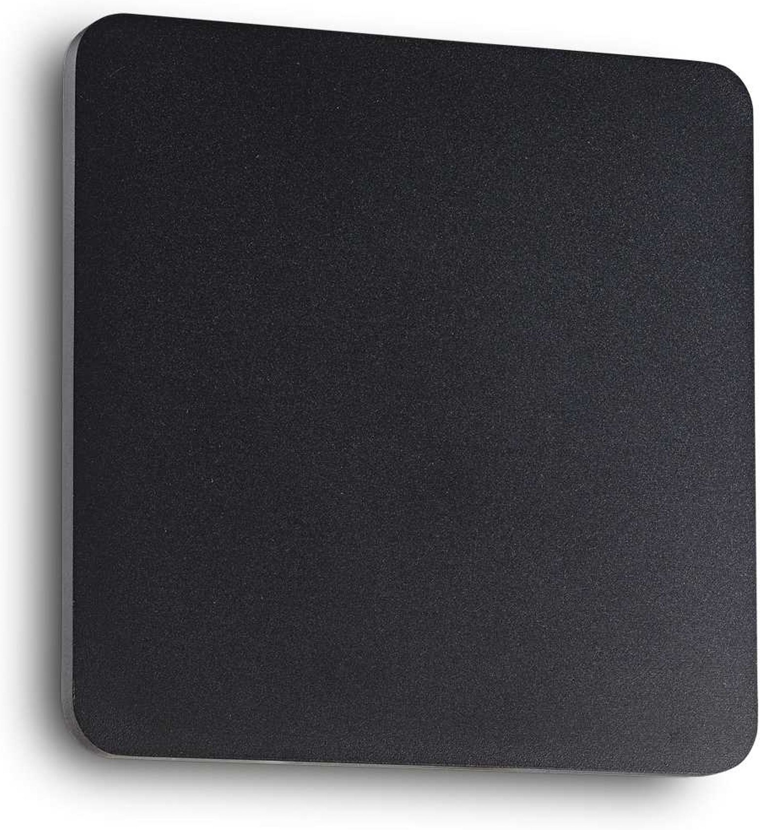 Elegant Sort Aluminium LED Væglampe fra Ideal Lux