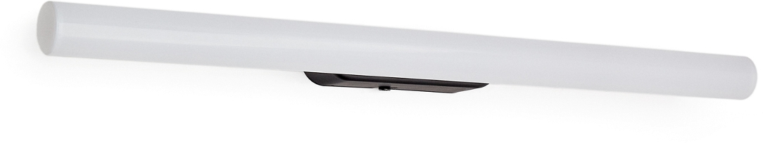 Led-væglampe Kave Home Valquiria Ip44 Sort Glas-jern 50 Cm