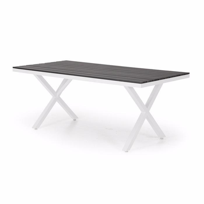 Leone Hvidt 200 Cm Havebord Brafab Enggården Havemøbler