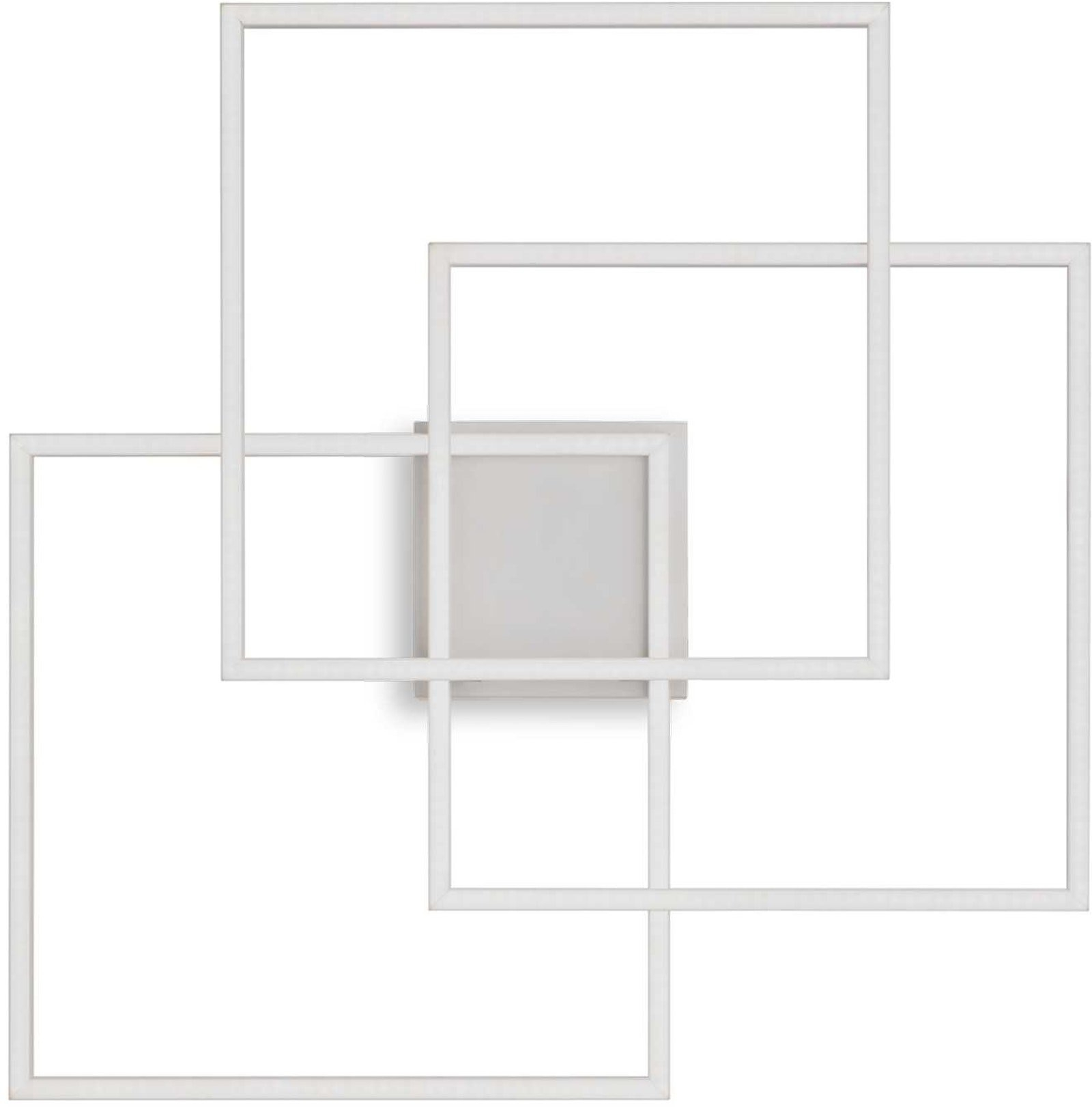 Elegant Loftlampe i Mat Hvid fra Ideal Lux - 35W LED