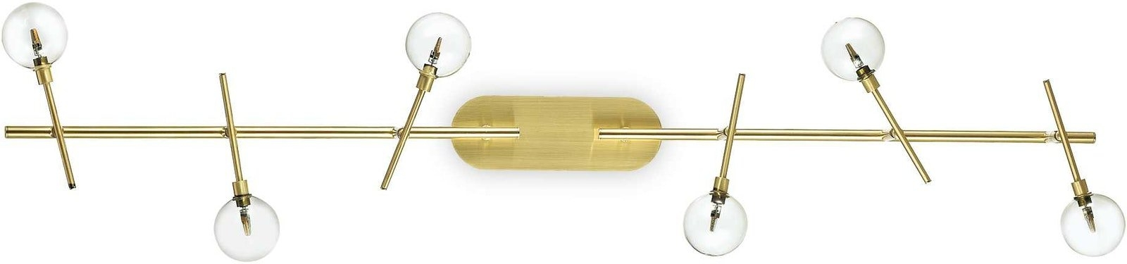 Stilfuld Messing Loftlampe med Justerbare Diffusorer