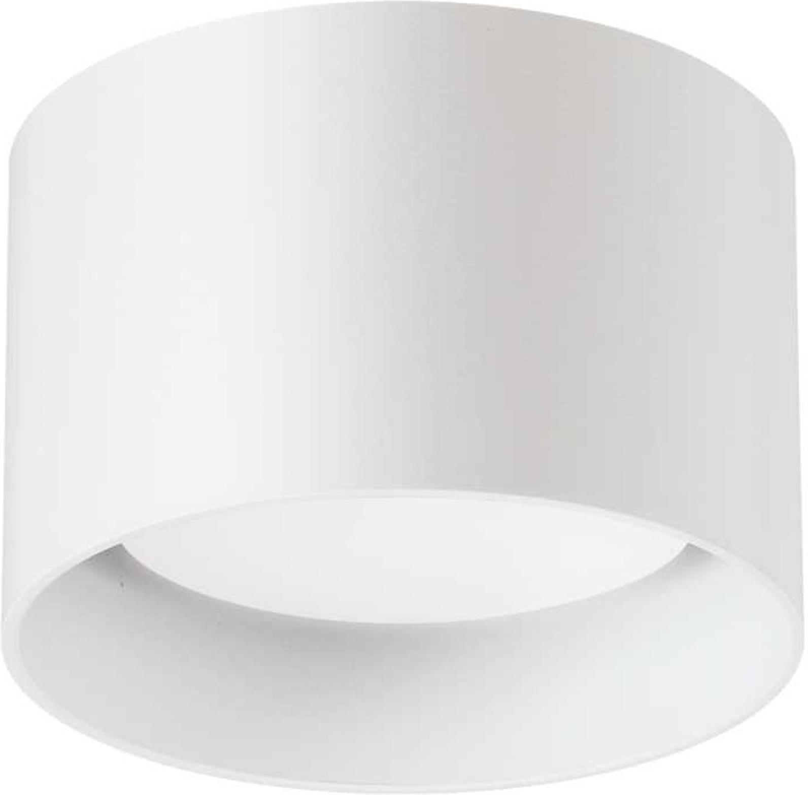 Elegant Hvid Loftlampe - Ideal Lux Spike LED 10 cm