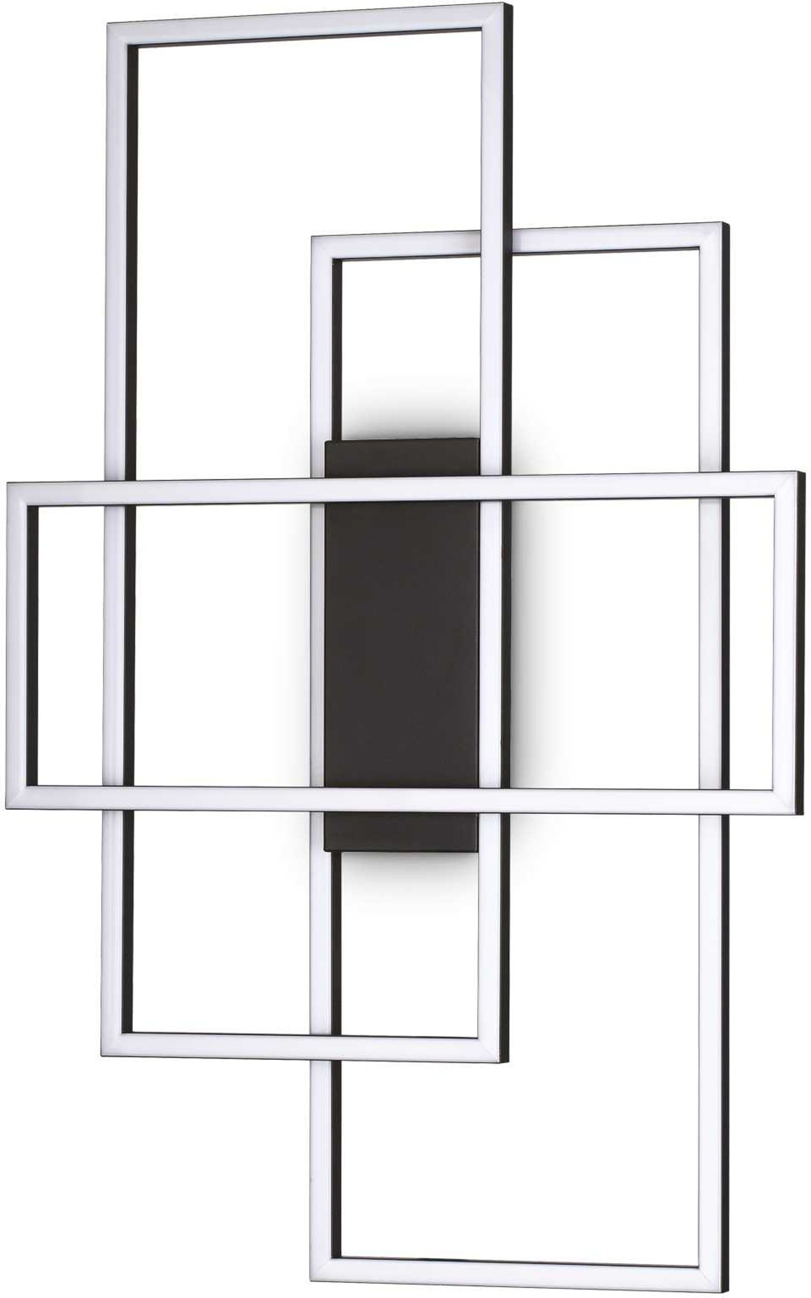 Elegant sort loftslampe med LED fra Ideal Lux