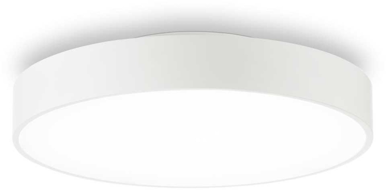 Loftslampe Ideal Lux Halo ø35 Cm Hvid Led 2200 Lm 3000   Aluminium