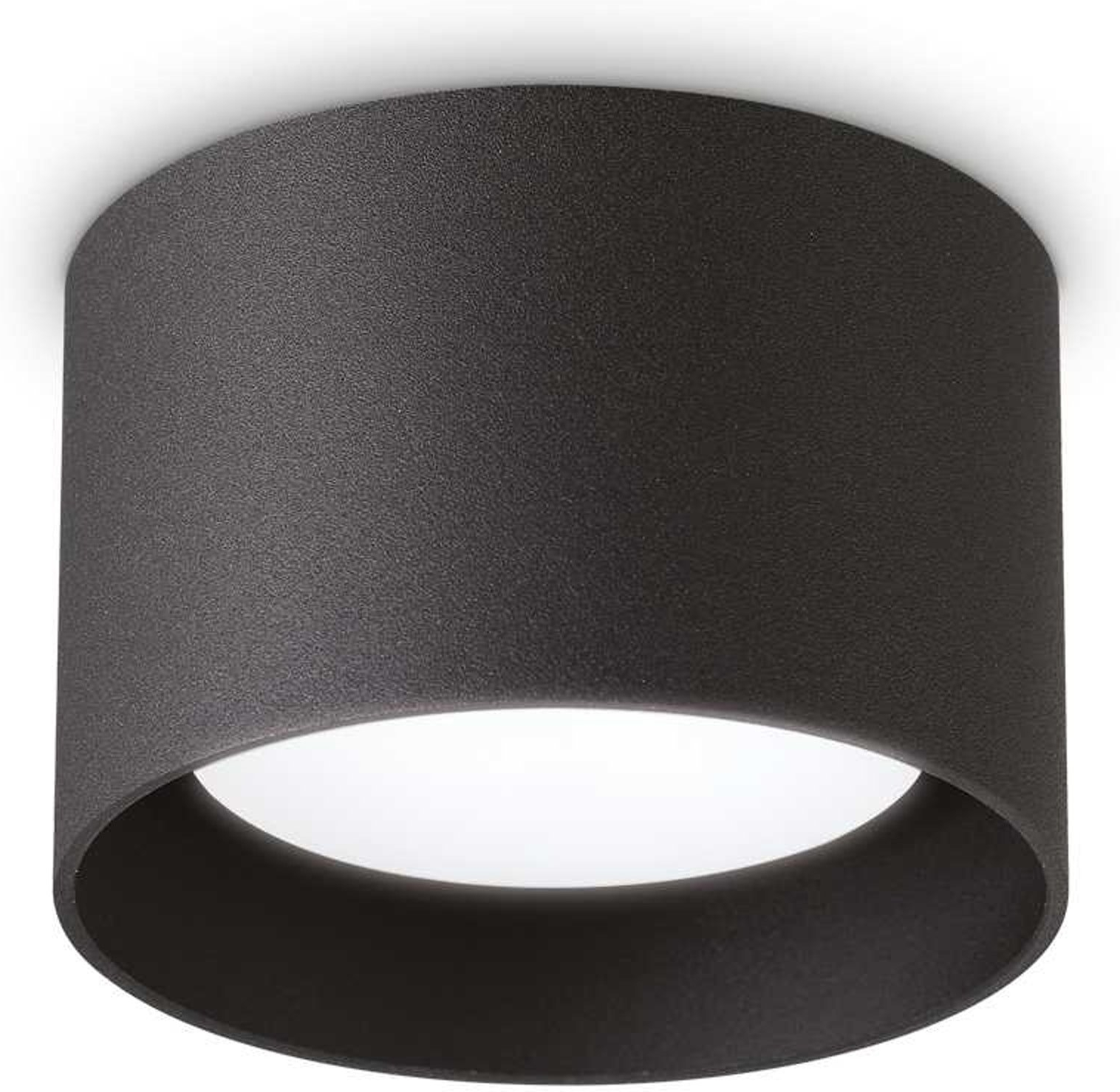 Loftslampe Ideal Lux Spike - Sort Metal med LED 3000K