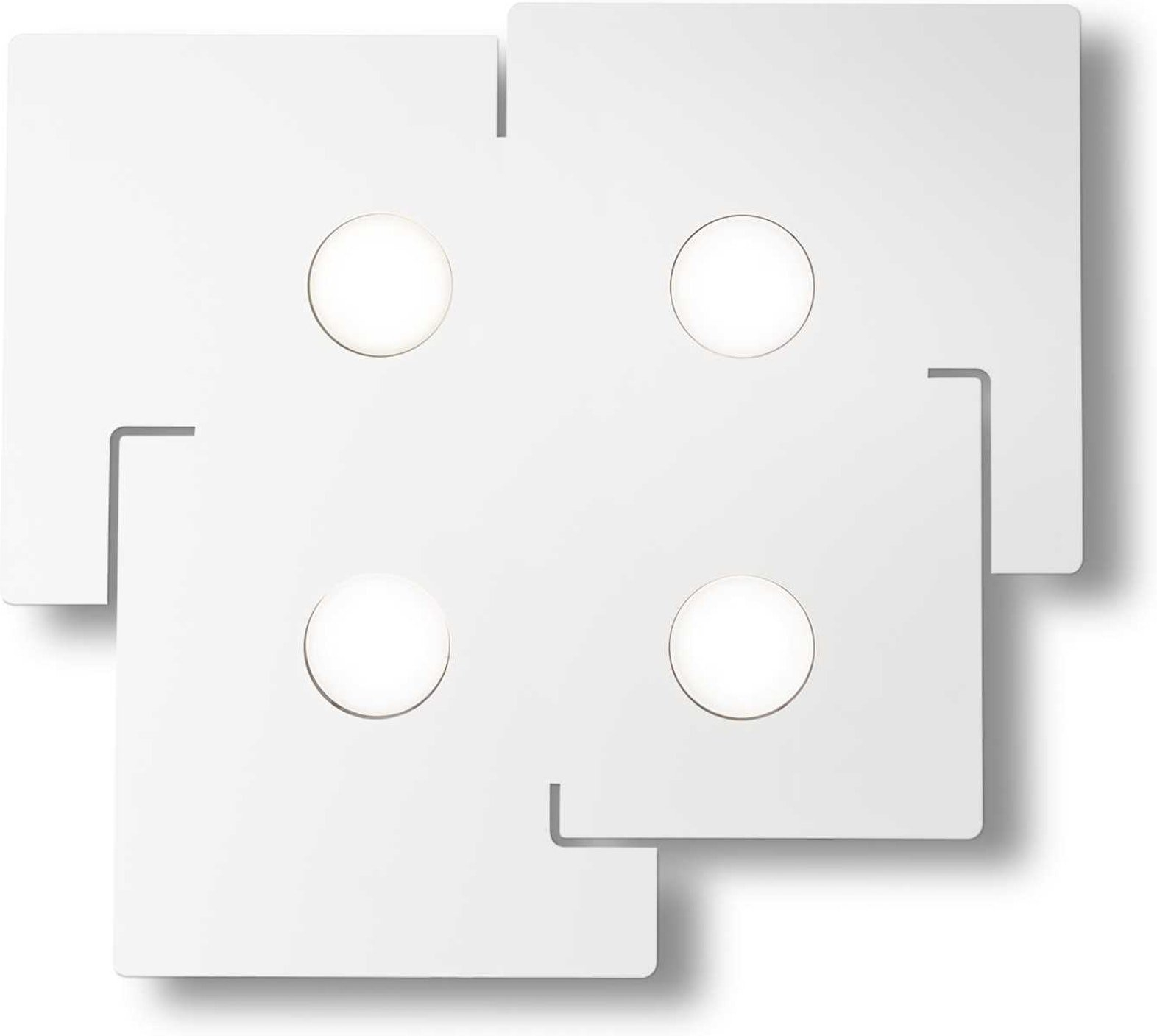 Loftslampe Ideal Lux Totem Led Hvid 910 Lm Minimalistisk 56ã 51 Cm