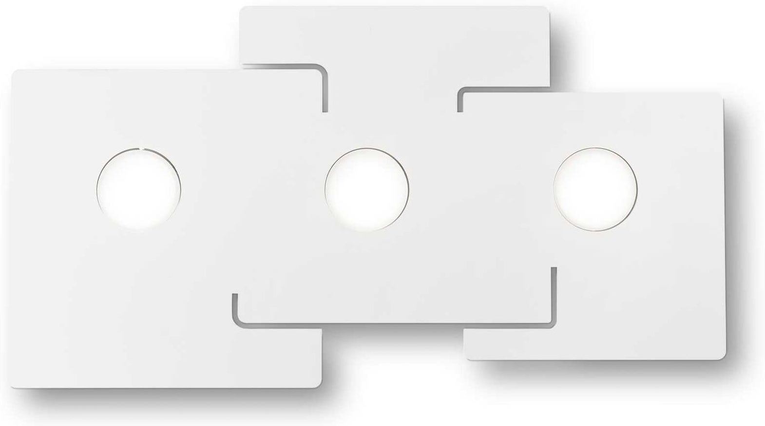 Loftslampe Ideal Lux Totem Led Mat Hvid Metal 64x34 5x3 Cm