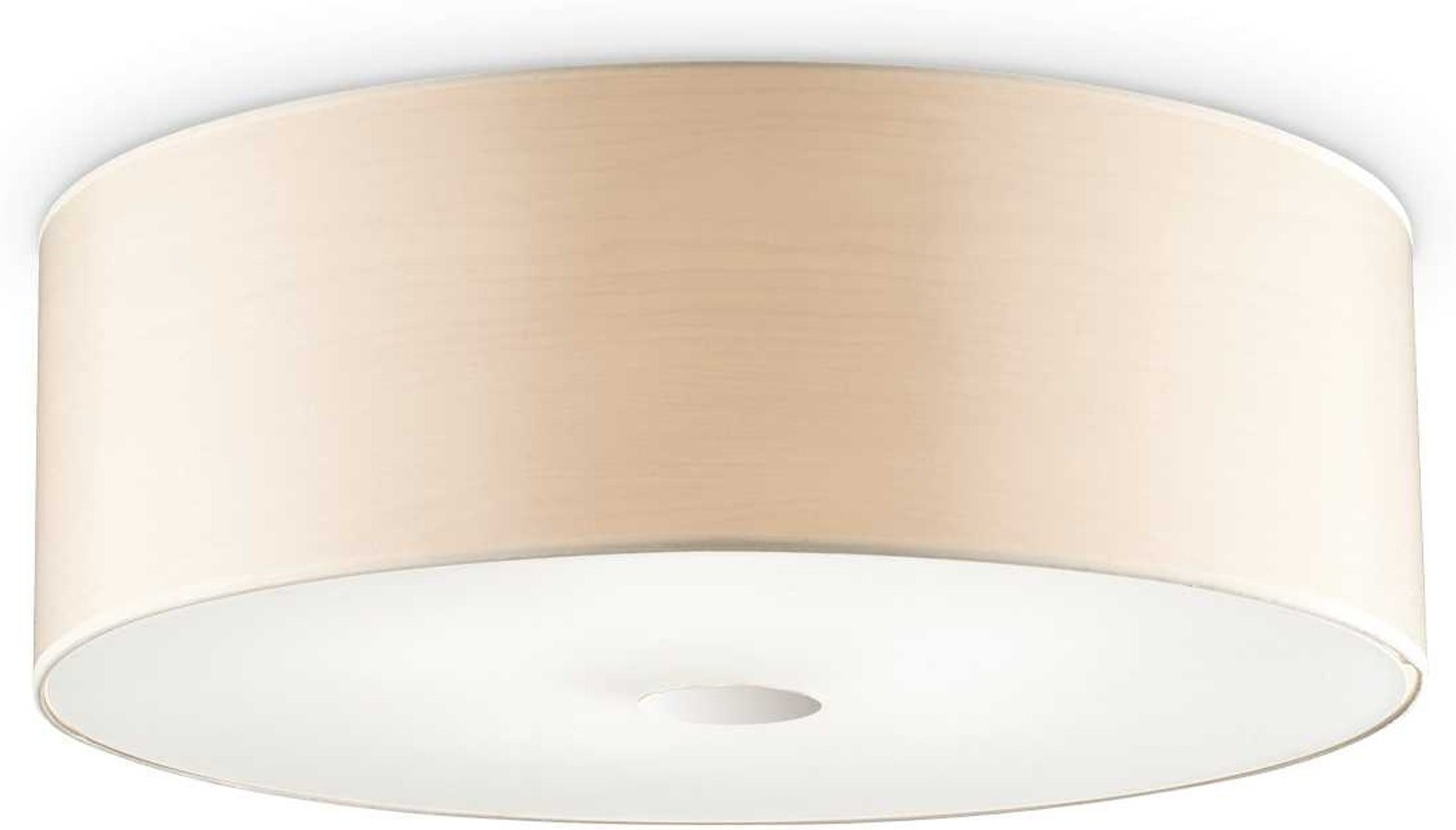 Loftslampe Ideal Lux Woody 60 cm i Krom og Glas - Stilfuld!