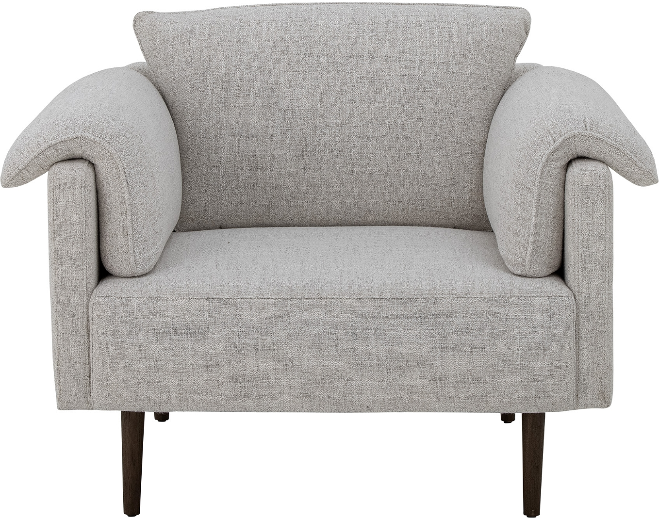 Loungestol Bloomingville Chesham Lænestol Hvid Polyester 80x90x107 Cm