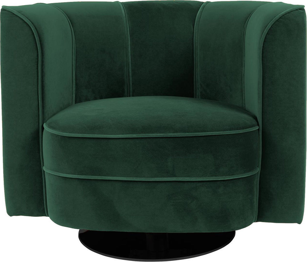 Loungestol fra Dutchbone Flower-serie med drejefunktion