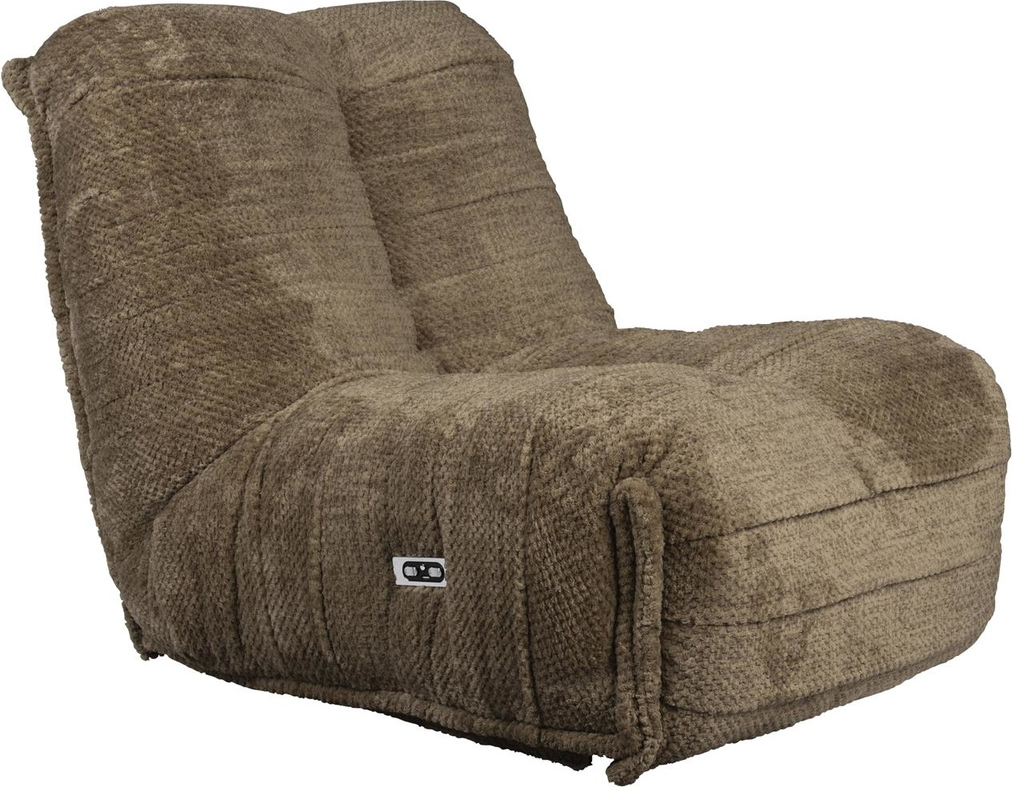 Vintage Loungestol i Gråbrun fra Dutchbone Hamilton