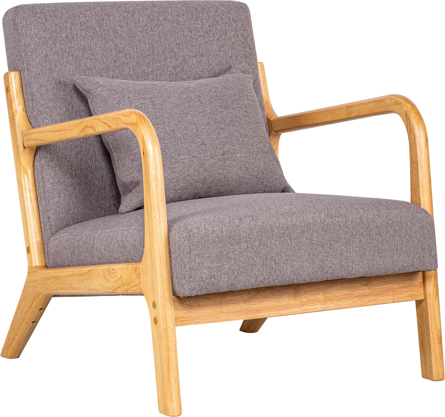 Loungestol Ohama i Grå Gummitræ fra Nordlys Furniture