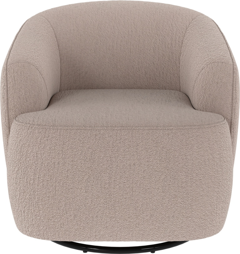 Drejelig Loungestol Rowico Dermot i Lysebeige Alice 01