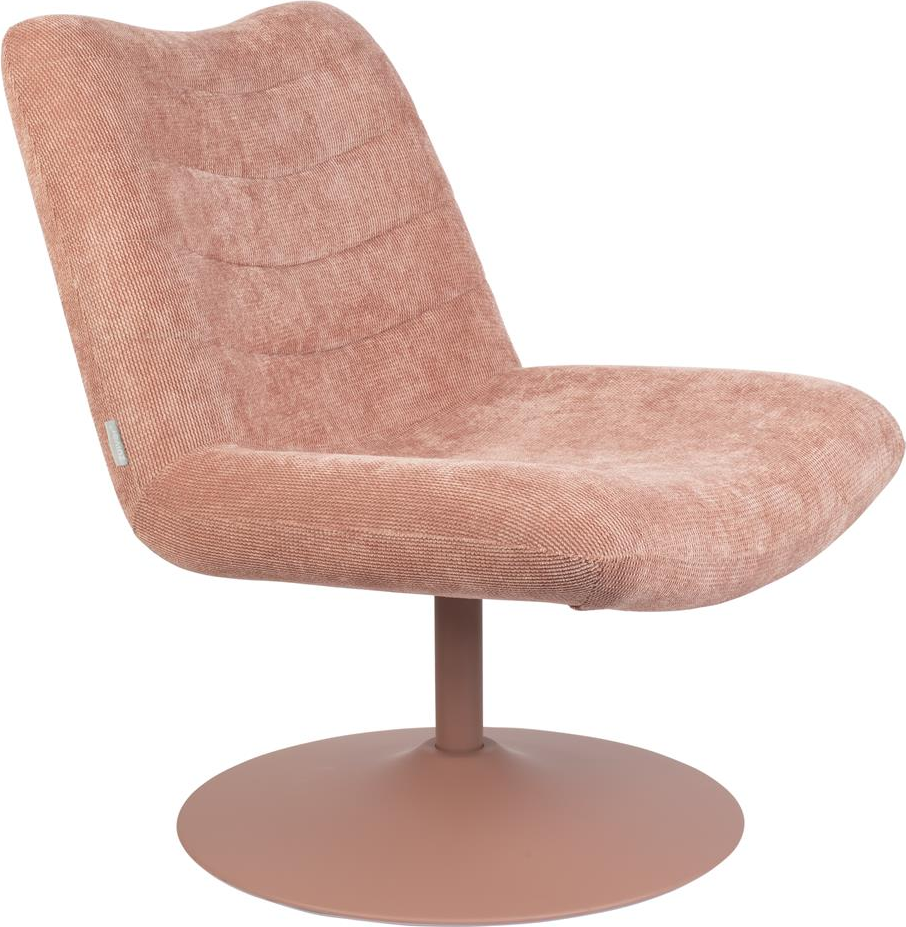 Loungestol Zuiver Bubba i Støvet Rosa - Elegant Design
