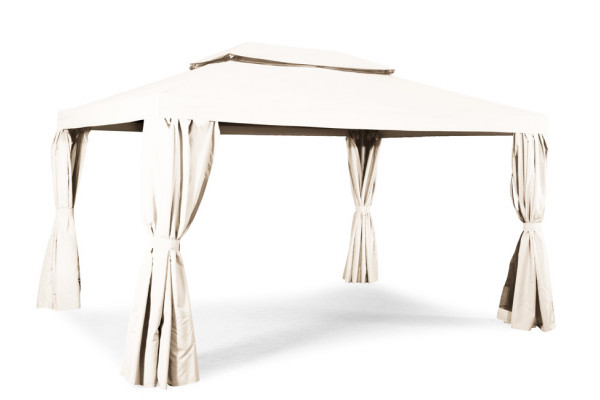 Luxus Pavillon 3x4 Meter Hvid