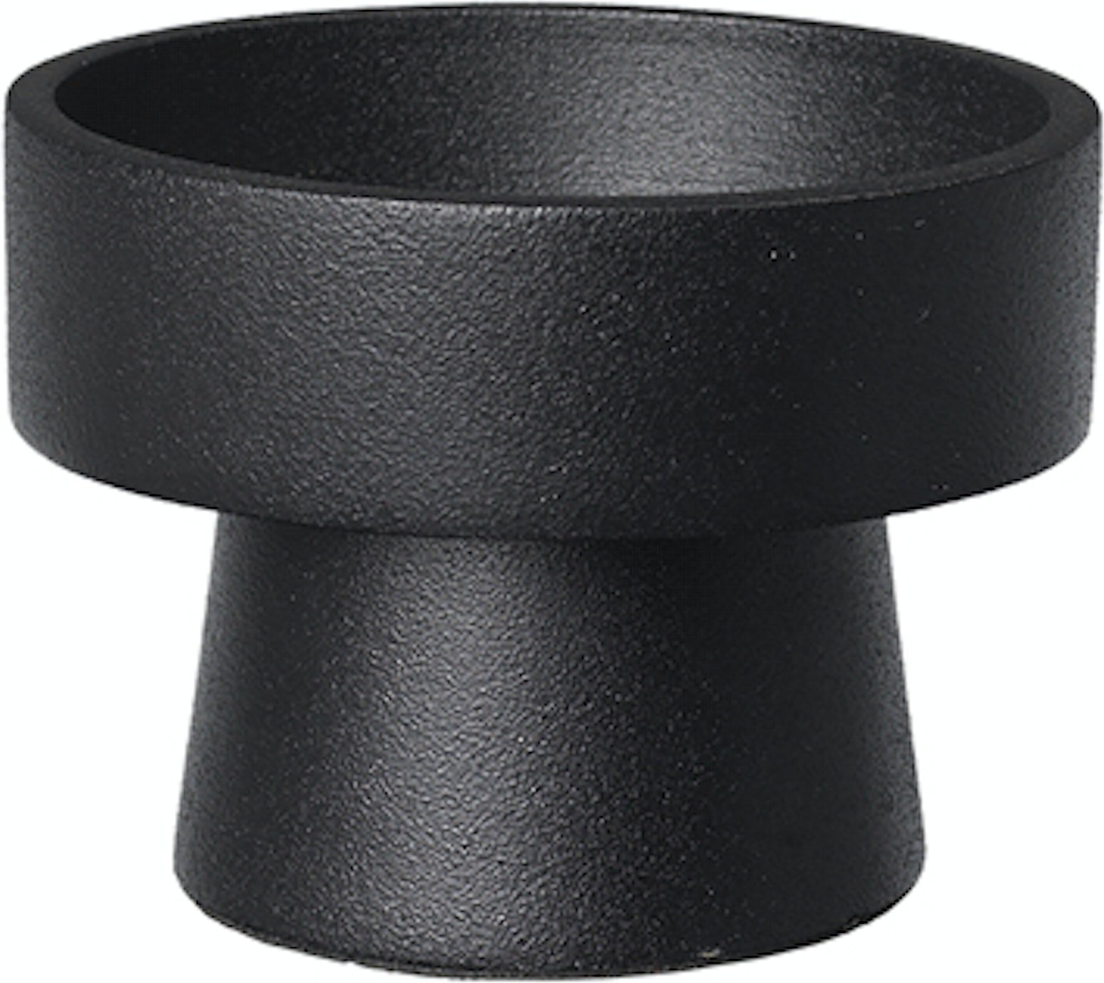 Elegant lysestage i sort aluminium fra Broste Copenhagen