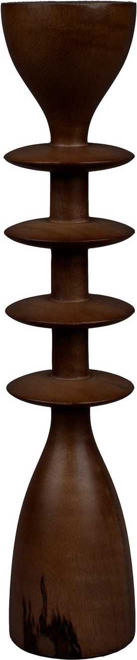 Lysestage Dutchbone Pernilla   Antracit Mangotræ H36   B7   L7 Cm