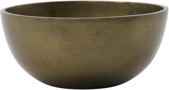 Lysestage House Doctor Crown Antik Messing Aluminium ø12 H5 Cm