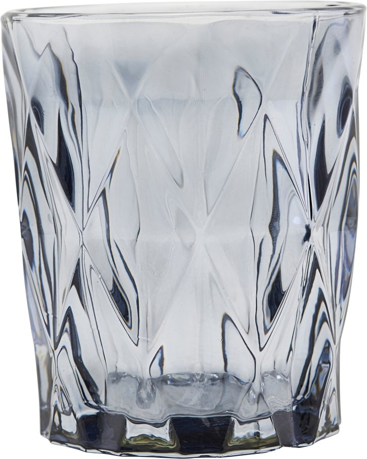 Elegant lysestage i grå glas fra House Doctor - Facet