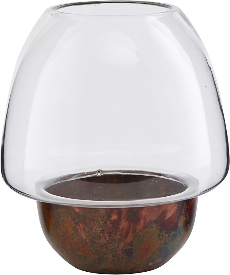 Lysestage Gravity i Glas og Jern fra House Doctor