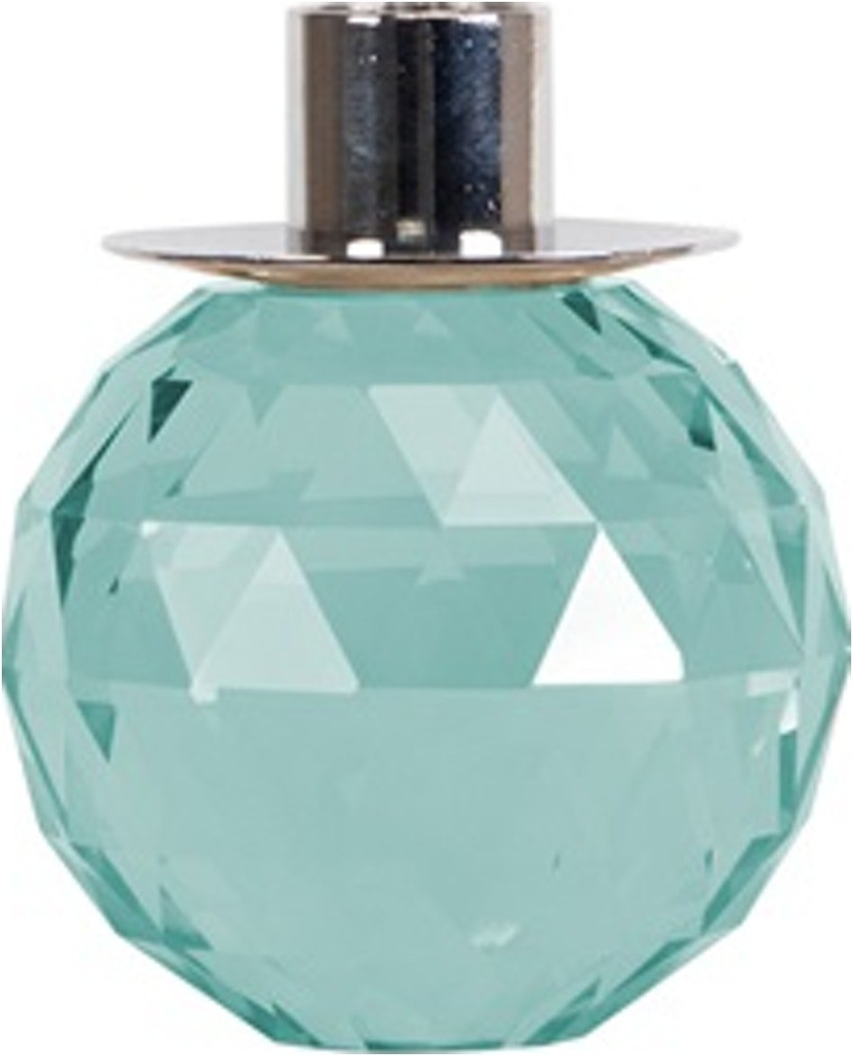 Lysestage House Of Sander Betulia Mintgrøn Glas H10 ø8 Cm