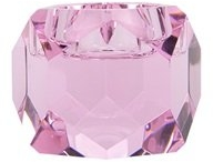 Lysestage House Of Sander Taks Krystalglas Pink H7ã   Cm