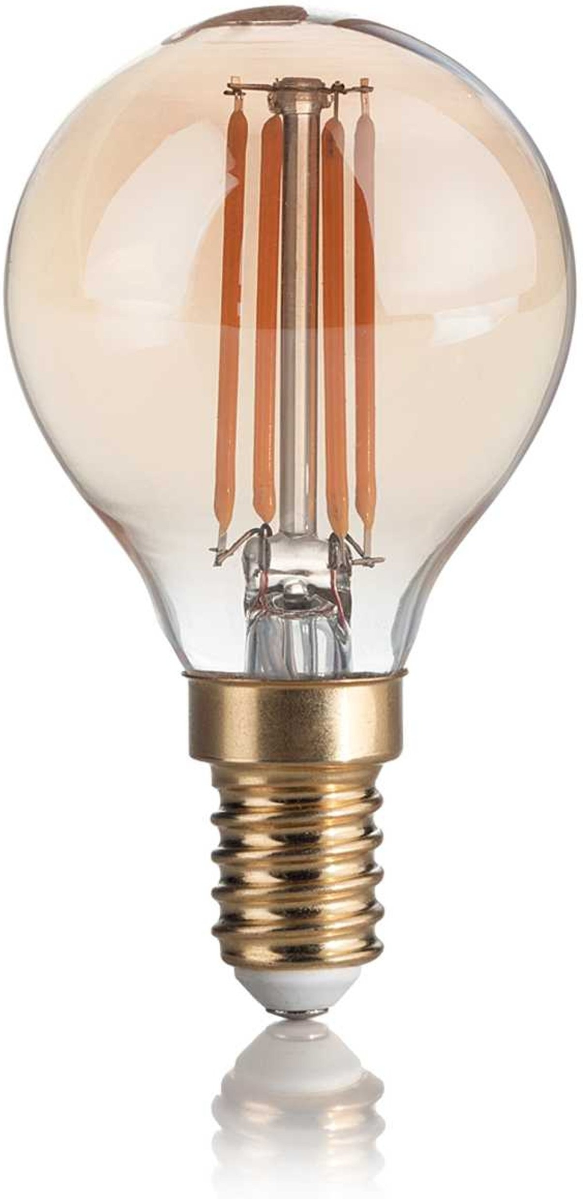 Vintage E14 Lyspære fra Ideal Lux - Ravfarvet 4W 300Lm