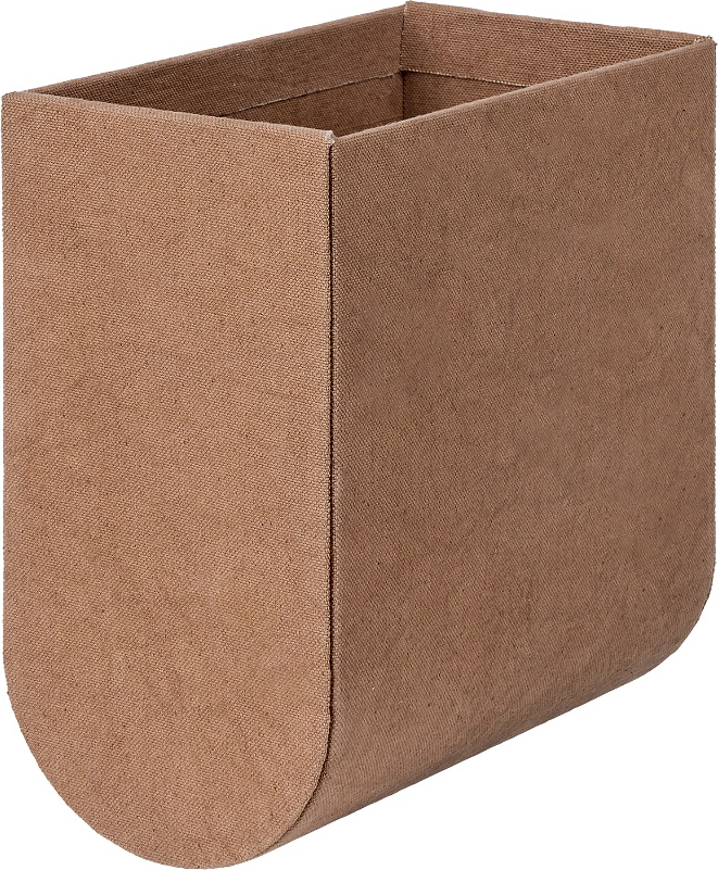 Magasinholder   Bladholder Kristina Dam Curved Brændt Brun 23ã 22ã 25 Cm