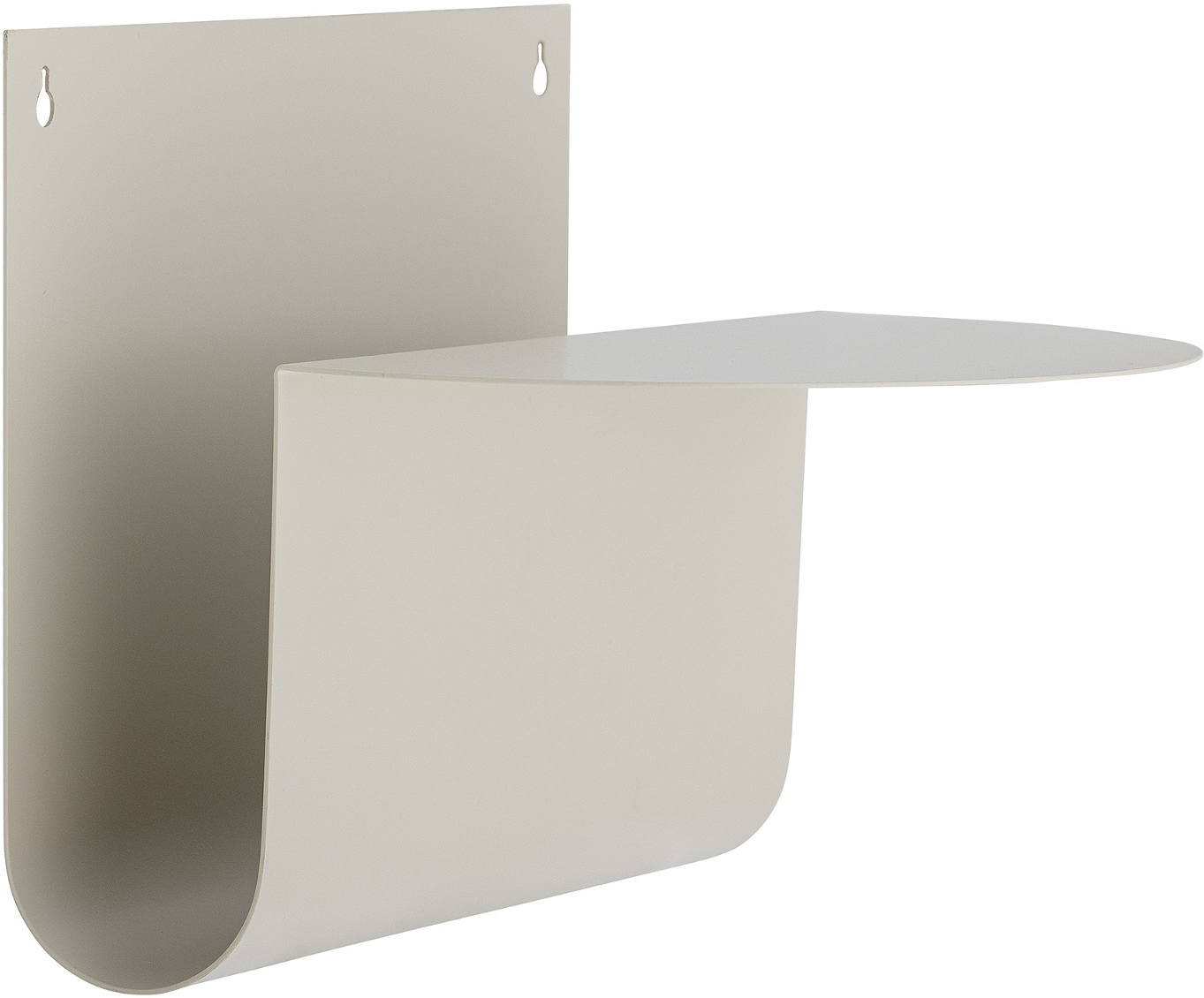 Elegant Magasinholder i Jern med Hylde fra Bloomingville