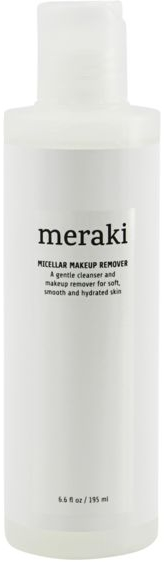 Makeupfjerner Meraki Micellar 195 Ml   Skånsom Rengøring Med Aloe Vera  Glycerin   Earth Marine Water  Svanemærket   Cosmos øko