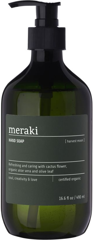 Meraki Håndsæbe Men Harvest Moon 490 Ml   økologisk Cosmos  Rosmarin Duft