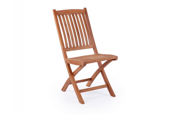 Mia Teak Foldestol   Armlæn
